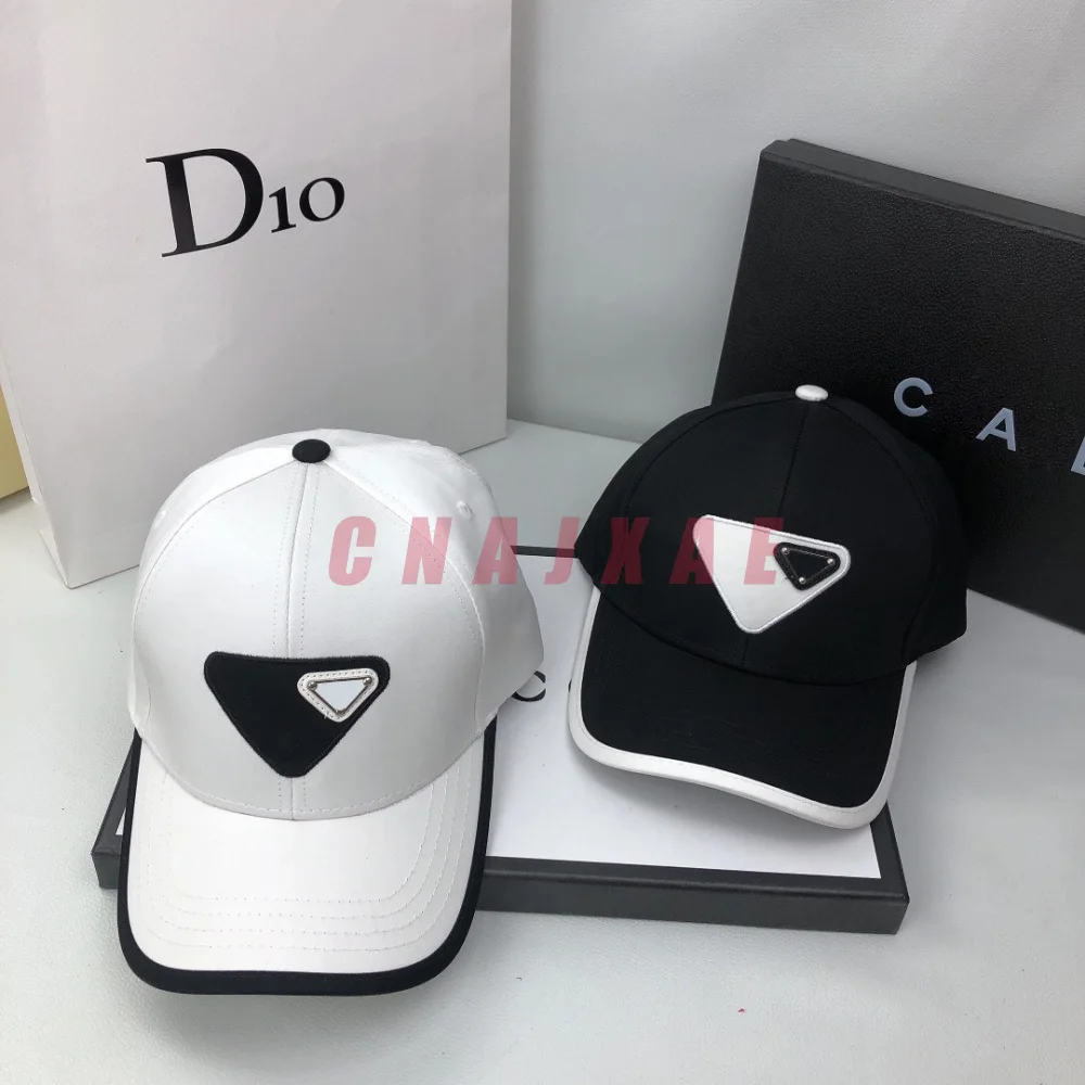 

23 Summer New Korean Version INS Inverted Triangle Letter Shaded Baseball Hat Women's Curved Eaves Sunscreen Versatile Cap Tide