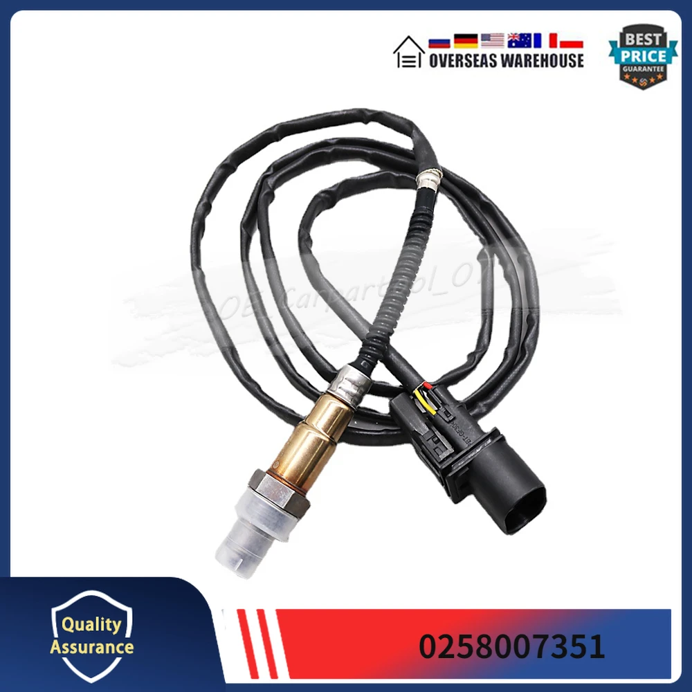 

Oxygen Sensor Lambda Sensor 1PCS 0258007351 Fits For Audi A4 A8 TT Volkswagen Golf Jetta Passat Phaeton O2 SENSOR Upstream
