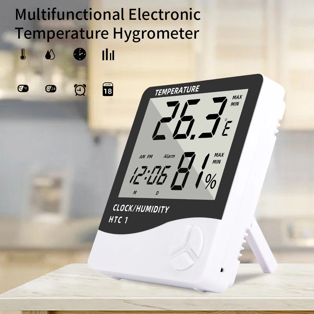 Temp8B Temperatuur- & Vochtigheid Data Logger