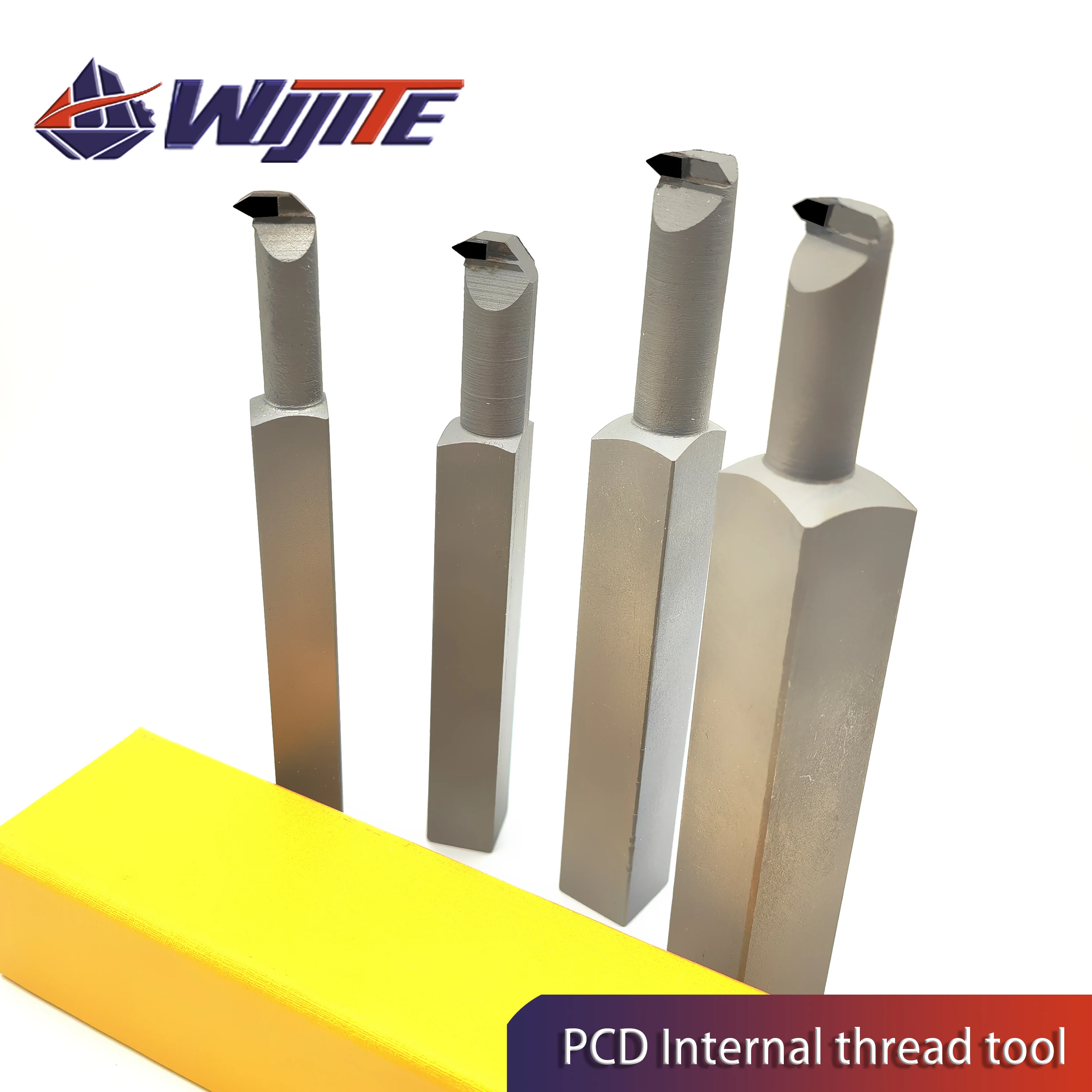 

PCD internal thread turning tool high hardness CNC machine tools for copper and aluminum and other non-ferrous metals