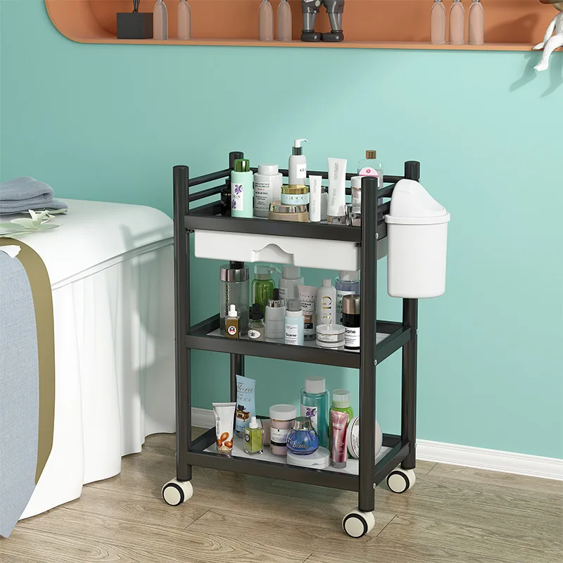 Rolling Storage Trolley Salone Di Bellezza Estetico Multifunzione Spa Salon Trolley Toolbox Carrito Spa Barbershop Furniture Mq50Tc