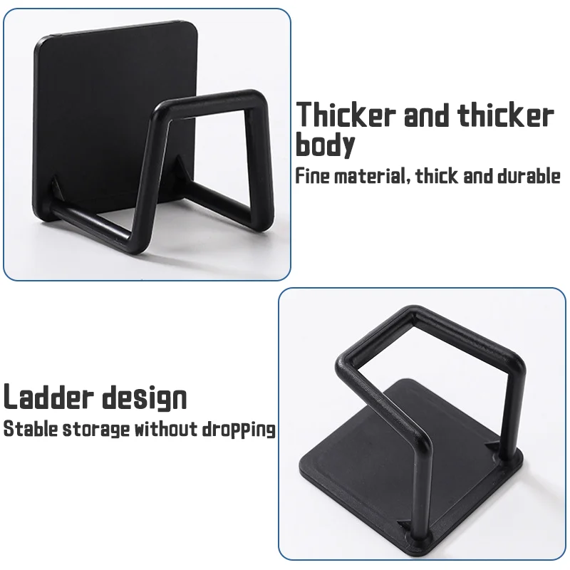 Kitchen Sink Sponges Holder Self Adhesive Drain Rack