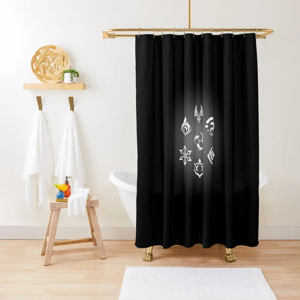 

Symbol Shower Curtain Set For Bathroom Waterproof Bathroom Shower Bathroom Decor For Shower Curtain