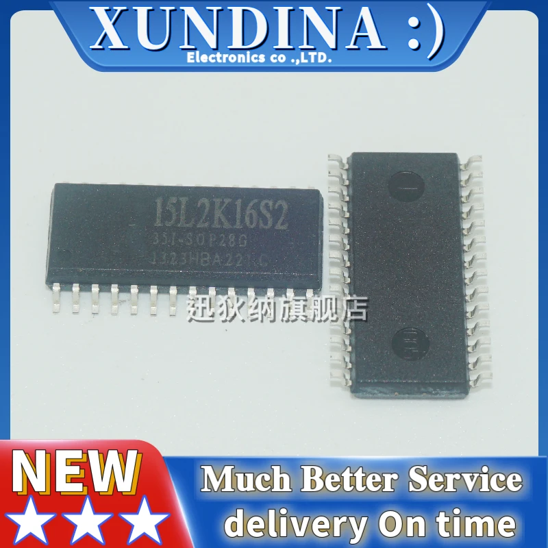

5 шт./лот STC15L2K16S2 STC15L2K16S2-35I-SOP28 Новый и оригинальный IC