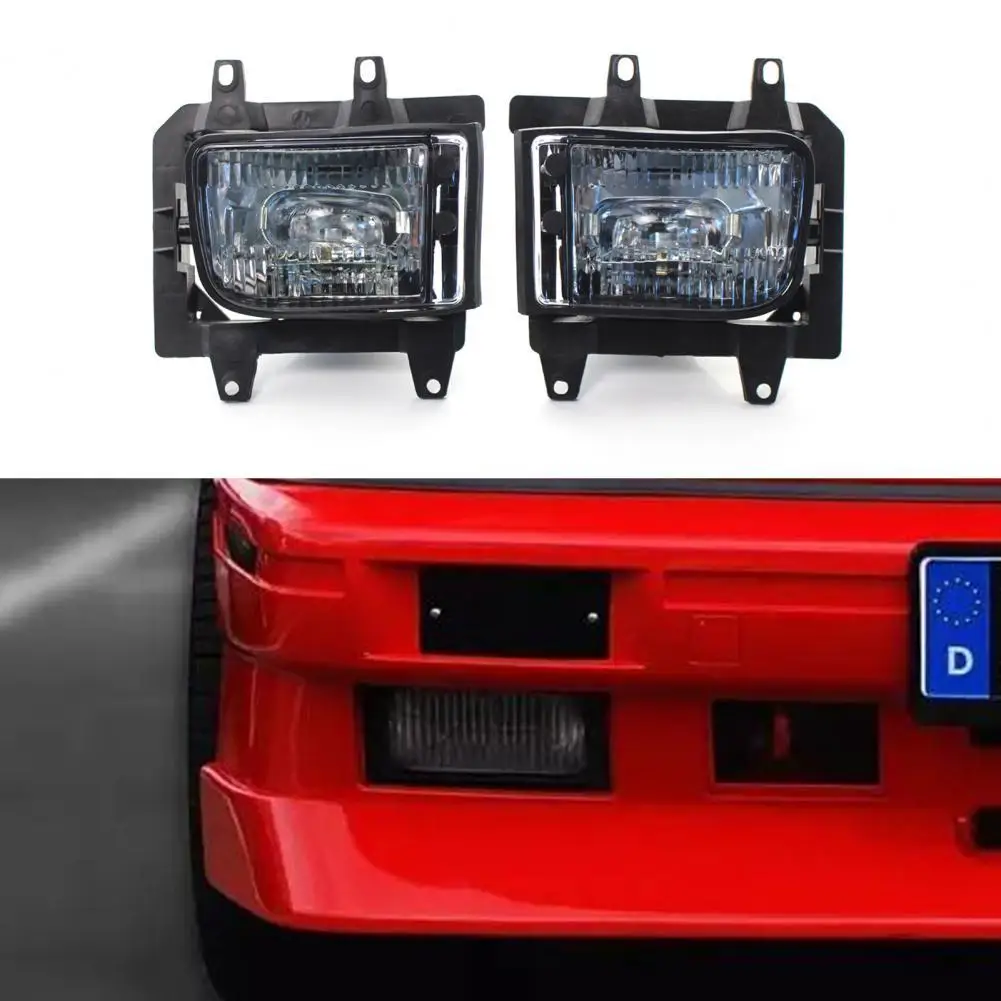 

Front Fog Lamp Right Fog Light Replacement Left Bezel Head Car Housing 63171385945/63171385946 for BMW E30 Headlight Bulb
