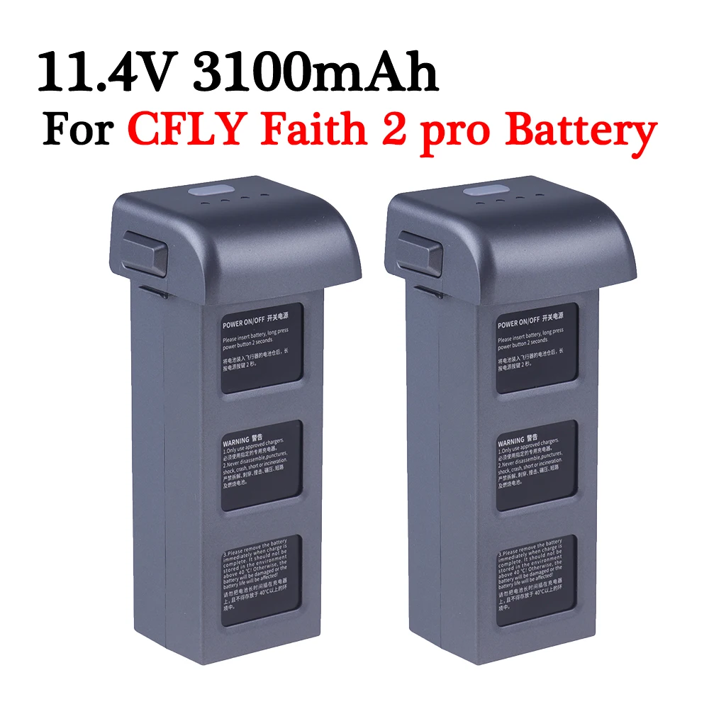 

11.4V 3100mAh Lipo Battery For C-FLY Faith 2 Pro 5G Wifi GPS Drone Battery Spare Accessories Rc Quadcopter Faith2 Pro Battery