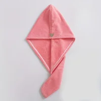 1pc Quick-Drying Hair Cap For Women Absorbent Coral Fleece Shower Cap With Thickened Towel For Hair Drying And Wrapping 6