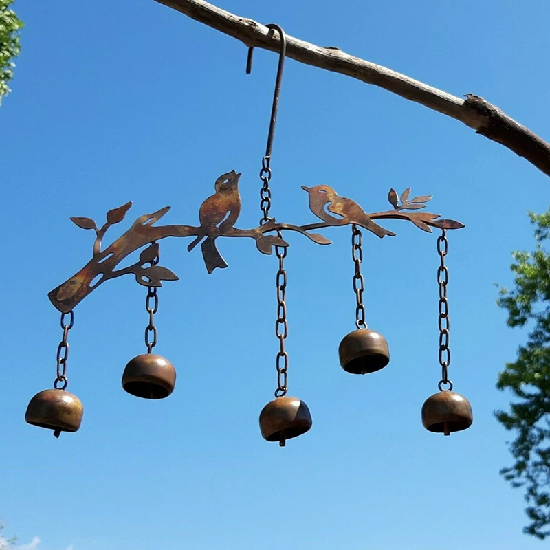 

Birds Bells Wind Chime Garden Metal Wind Bell Garden Home Decoration Room Decoration Wind Chimes Garden Ornaments Outdoor