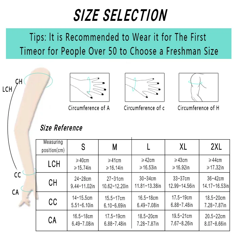 1Pack Gradient Pressure Medical Lymphoma Compression Arm Sleeves Sports Running Support Non-Slip Long Gloves UV Protective Glove sports gloves compression gloves sunscreen gloves sunscreen arm sleeves running gloves