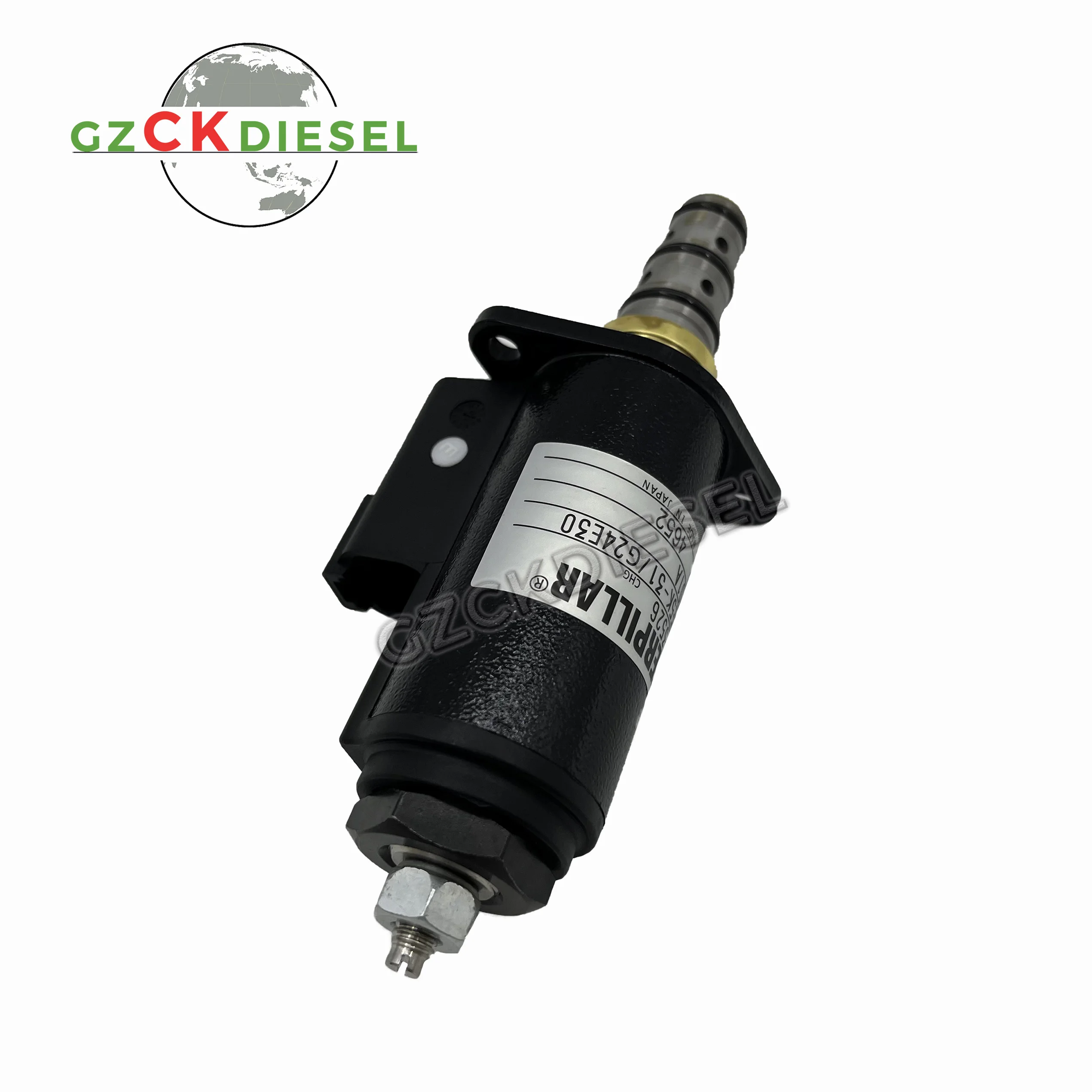 Rotary Motor Solenoid Valve 24V 116-3526 1163526 For CAT Excavator E322B E330B E330BL E320B KWE5K-31G24E30