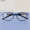 Retro Wood Grain Reading Glasses Men Women Unbreakable Square Full Rim High Quality Magnifying Presbyopic Glasses Blue +150 250 6