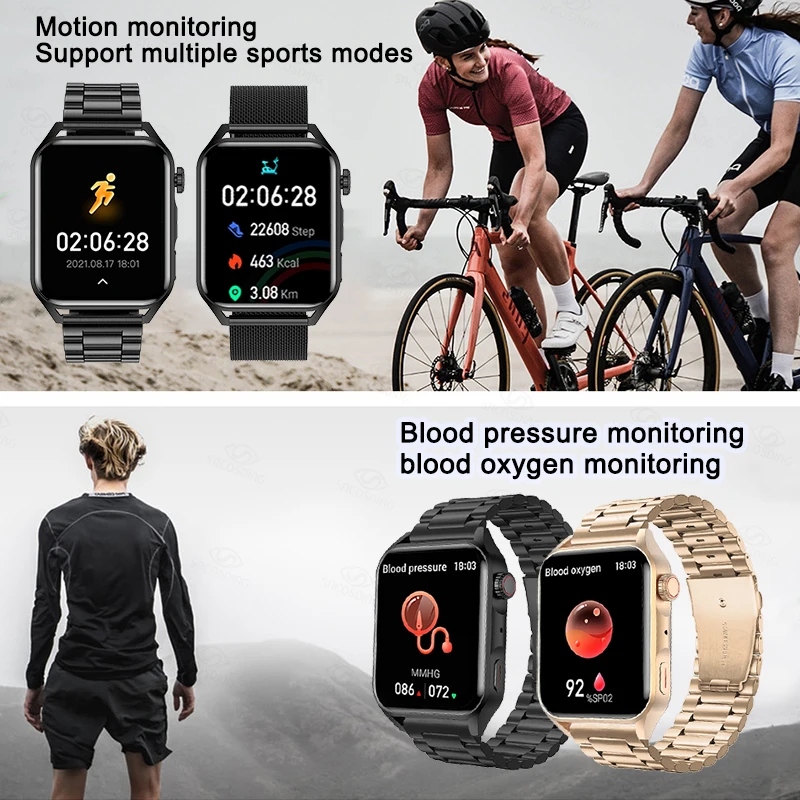 2022 AMOLED Ʈ ġ  368*448 HD ũ ׻ ÷ ð NFC  ȭ  Smartwatch