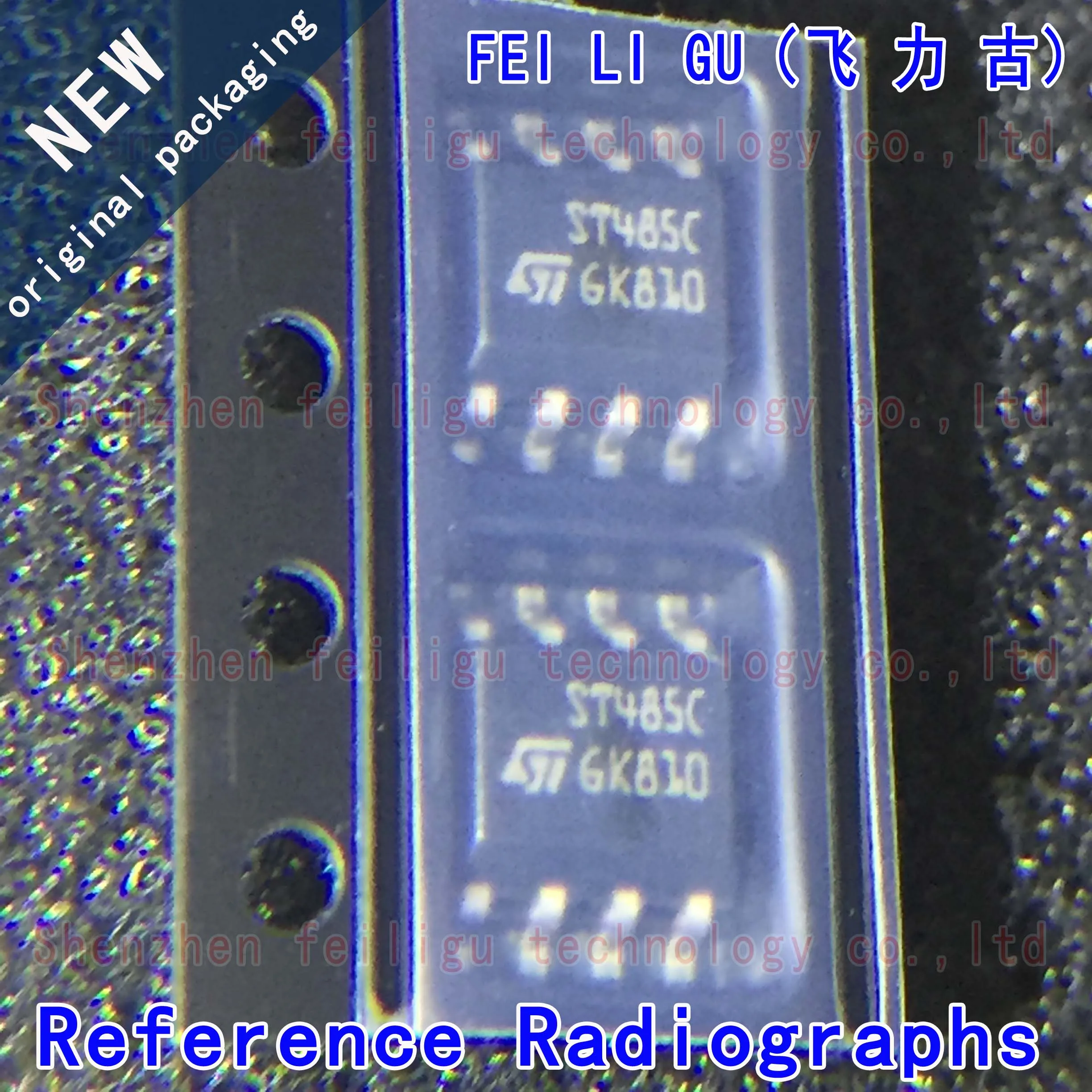 

100% New original ST485CDR ST485CD ST485C ST485 Package: SOP8 Transceiver Chip Electronic Components