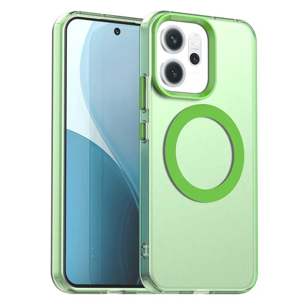 Luxury Skin Feel Candy Magnetic Back Cover for OPPO Reno - Limited Edition Case