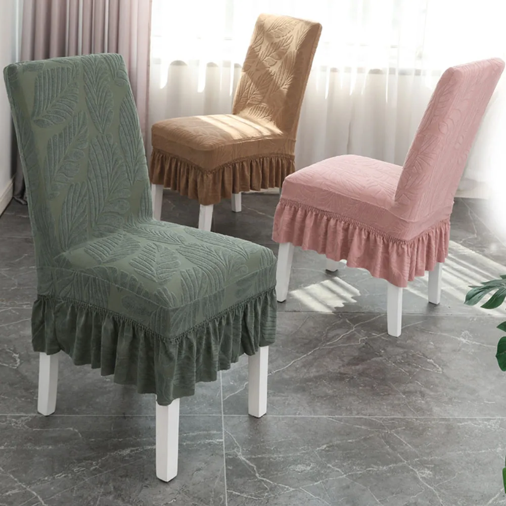 

Banquet Chair Cover Hotel Restaurant Pure Color Figure Elastic Chair Cover For Home Party Dinner Table Decoration Anti Wrinkling