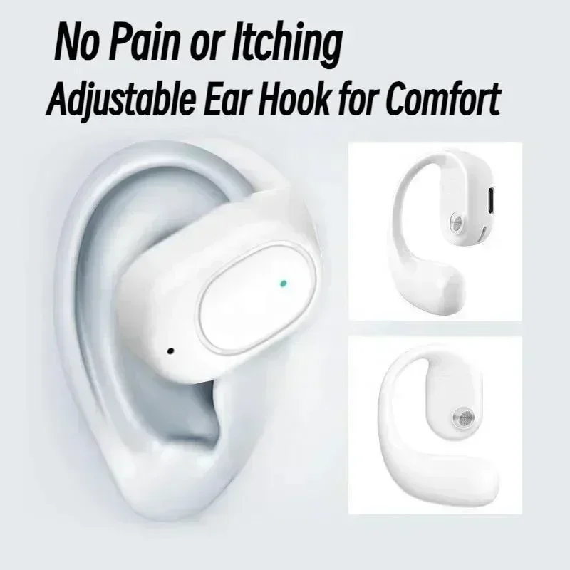 Auscultadores bluetooth de condução óssea com microfone_voghion.com