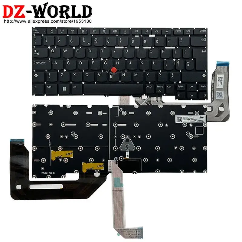 US UK English JPJapanese Backlit Keyboard For Lenovo Thinkpad X13