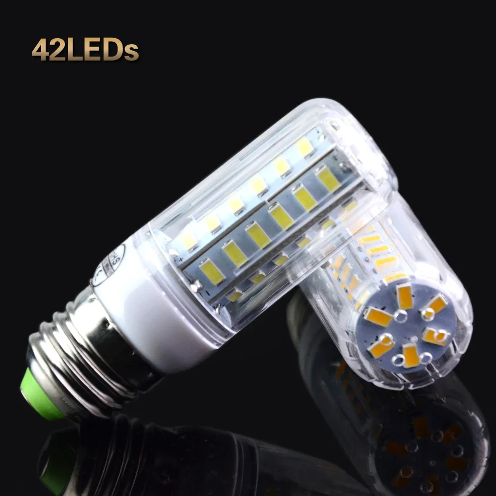 E27 LED Corn Light Bulb Home Use 220V Replaceable Compact Fluorescent Lamp Home Spotlight for Indoor Decoration