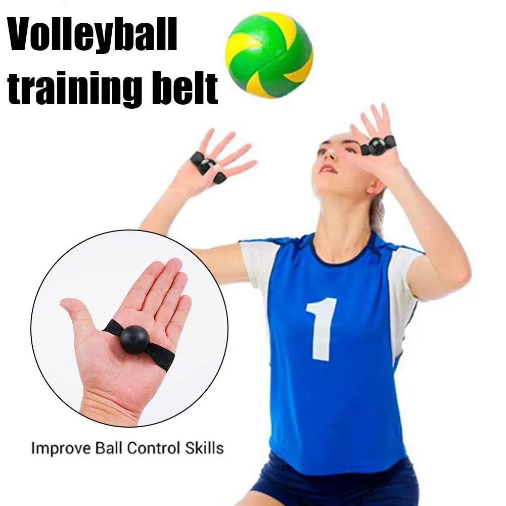 Volleyball Training Equipment Aid Practice Trainer with Adjustable Belt for Serving Setting Spiking Training Returns Ball X3Z0