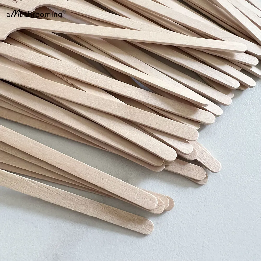 100pcs Engraved Wooden Stir Sticks Personalized Drinking Stirrers with Names Date for Wedding Party Gift Decor