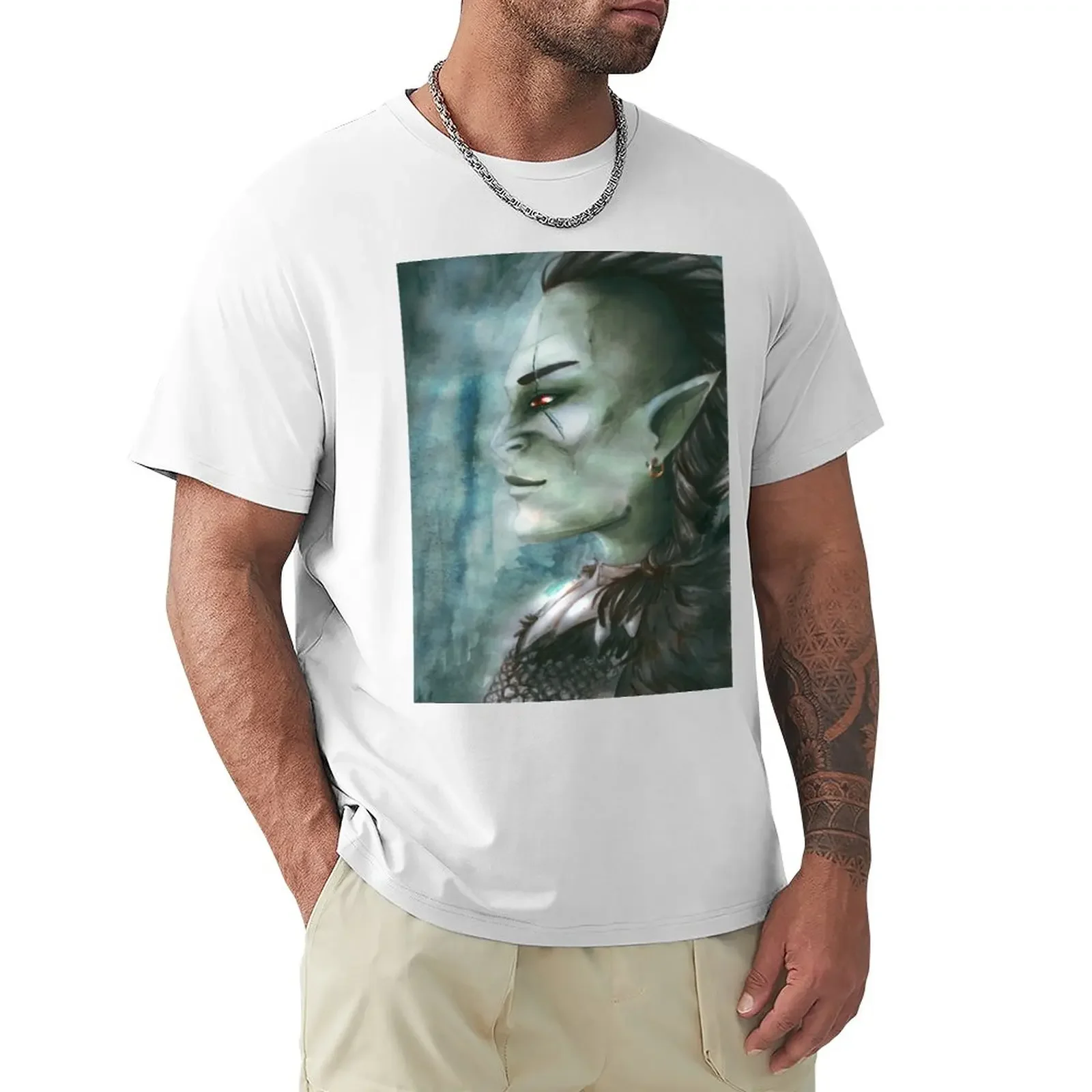 

The Orc T-Shirt oversized oversizeds summer tops designer t shirt men korean fashion boys animal print mens champion t shirts