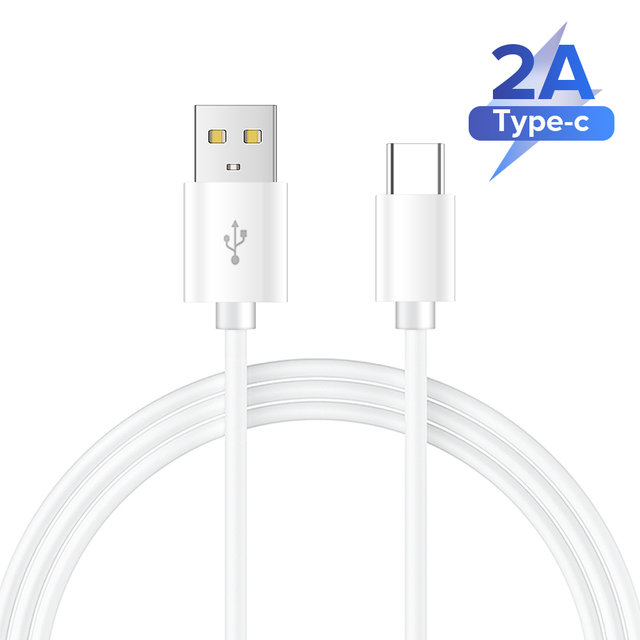 Charging USB Type C Cable 3A USB C Cable For Samsung Huawei Data Cord Charger USB Cable C For Xiaomi 10 Pro 9 Black White