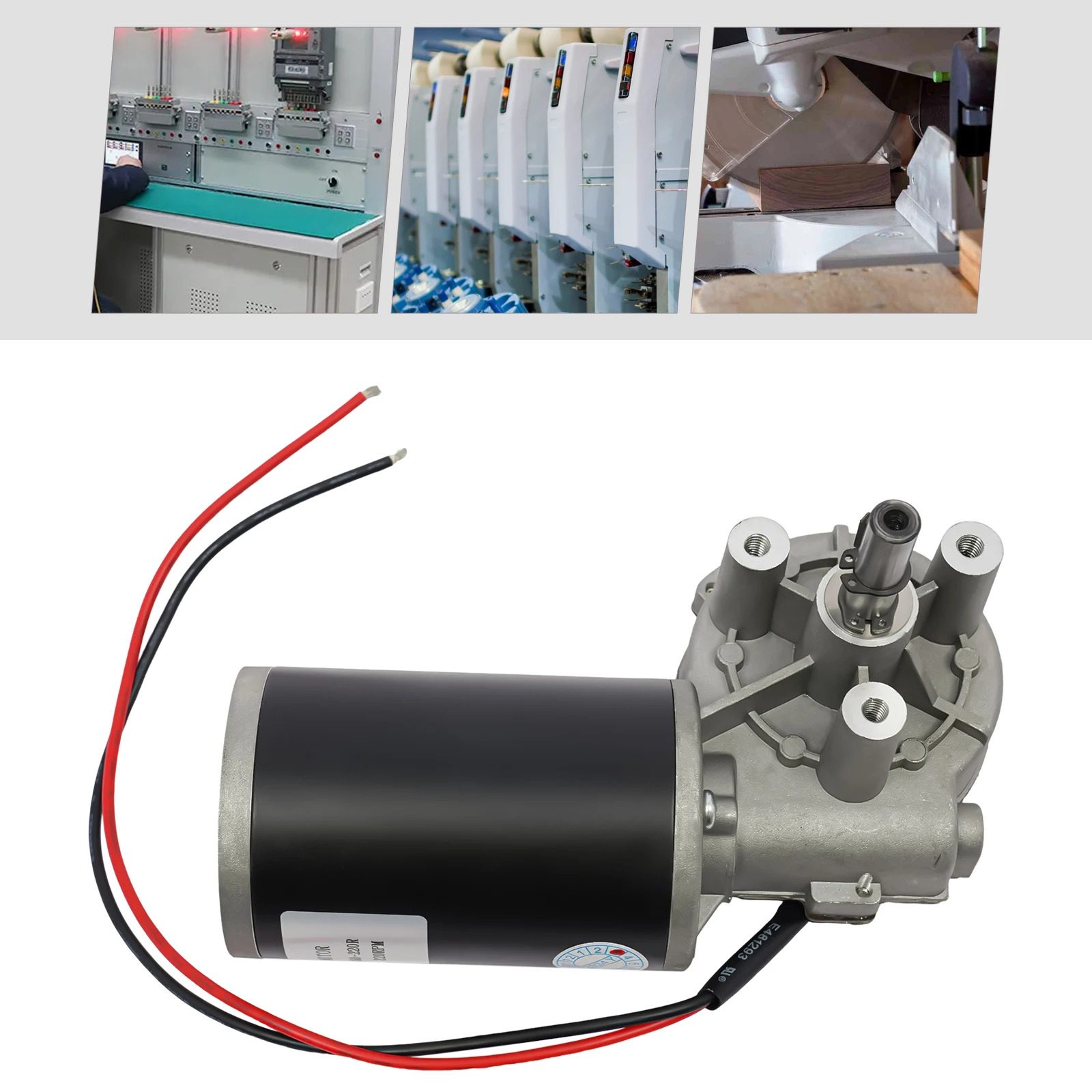 Motor mit variabler Drehzahl und integriertem Untersetzungsmechanismus, 60 W Leistung, 220 U/min Geschwindigkeit, langlebige Konstruktion, leicht zu reinigen – Detail 5