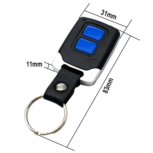 TAU 2/4Buttons 433mhz Garage Remote Control for TAU 250T-4RP 250K-SLIM 250K-SLIM RP 433.92MHz Rolling Code Gate Door Opener 5