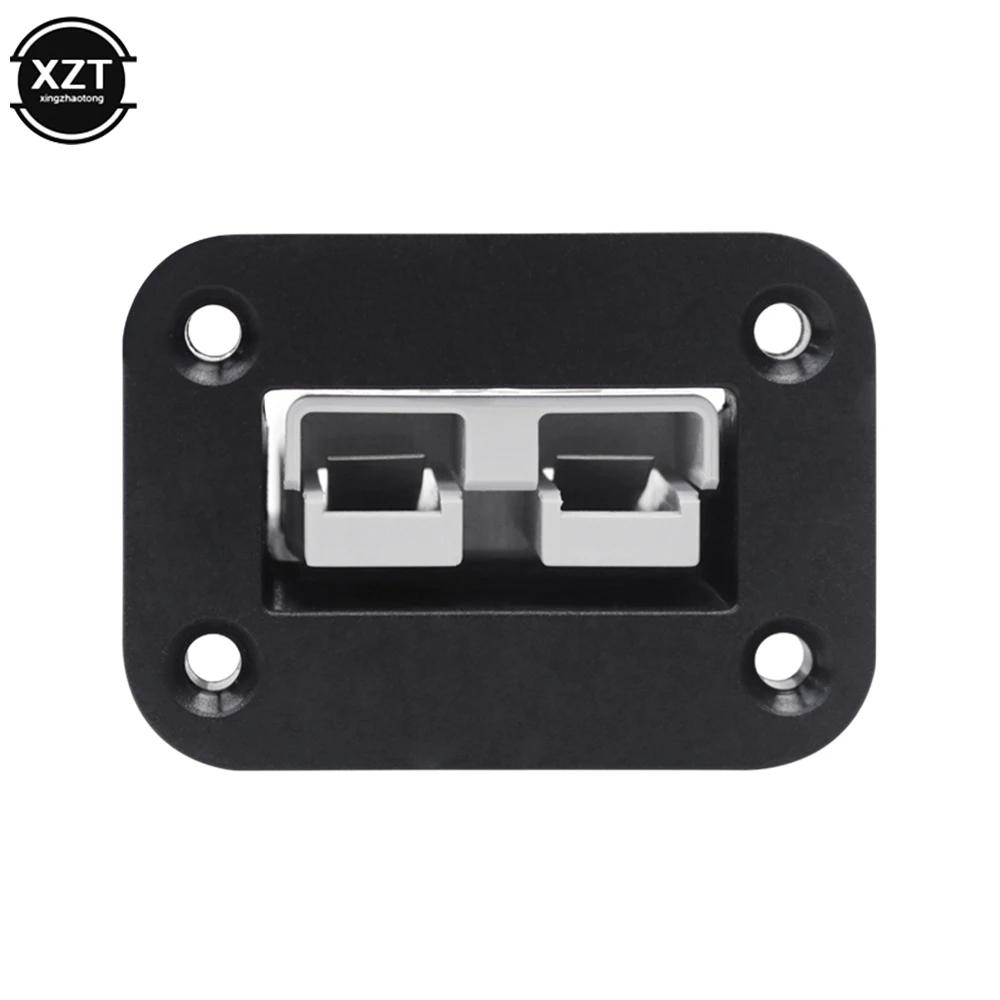Car Plug Mounting Bracket Car Flush Mount 50 Amp Anderson Plug Mounting Bracket Panel Cover for Caravan Camper Boat Truck