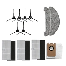 

12Pcs Filter Wipe Kit For Proscenic M7 Pro Robot Vacuum Cleaner Dust Bag For Proscenic M7 Pro Dust Collector Accessories
