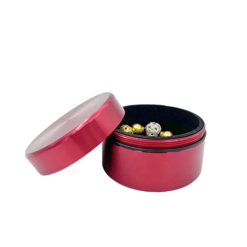 Durable Aluminum Earphone Case with Protective Interior and Waterproof Design