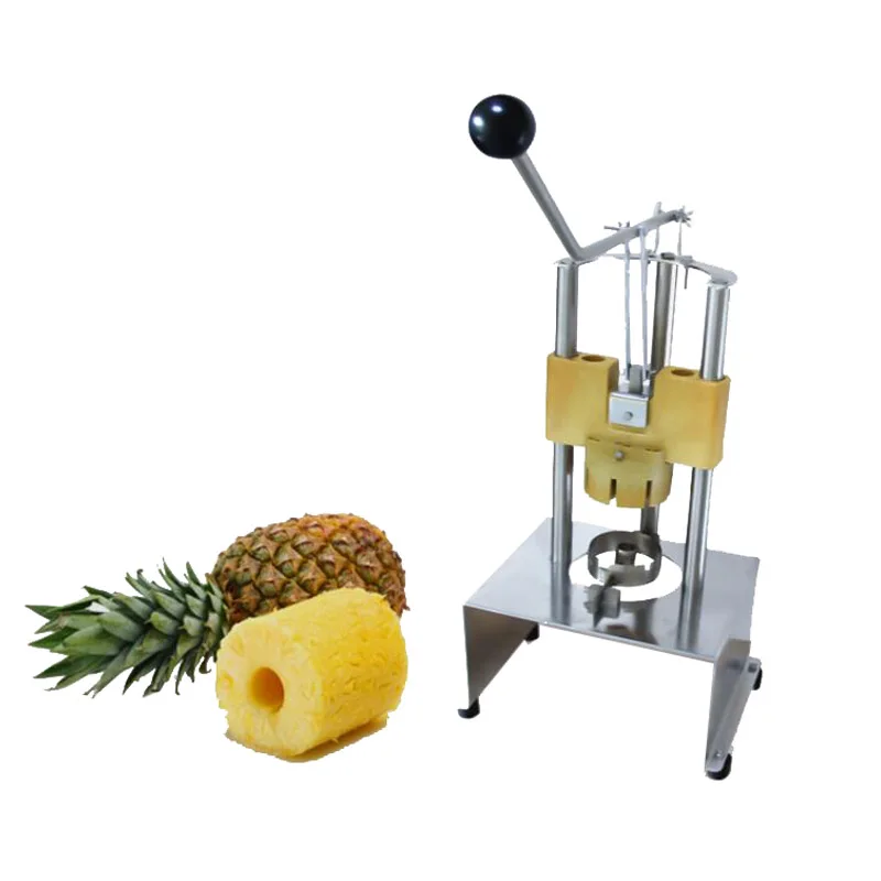 

Commercial Pineapple Peeling Machine Fruit Peeler Stainless Steel Commercial Extractor Core Cutting Machines