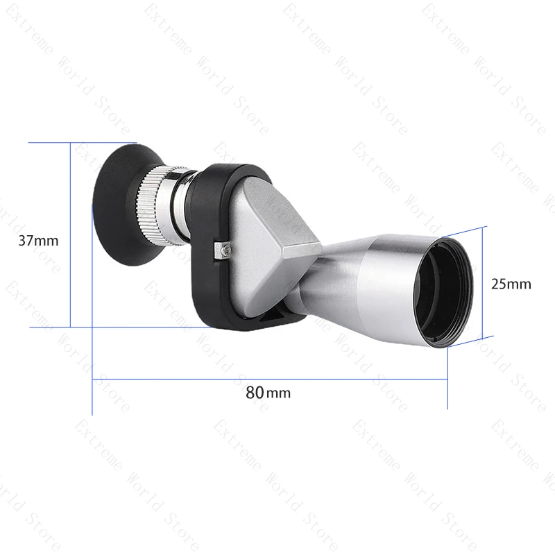 8x20 HD Night Vision Mini Pocket Zoom Monocular Outdoor Telescope for Hunting Camping Mountaineering Hike 2