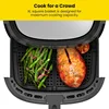 8 Qt Air Fryer with Viewing Window, One-Touch Digital Control with 4 Presets, Nonstick & Dishwasher Safe, Auto-Shutoff 3