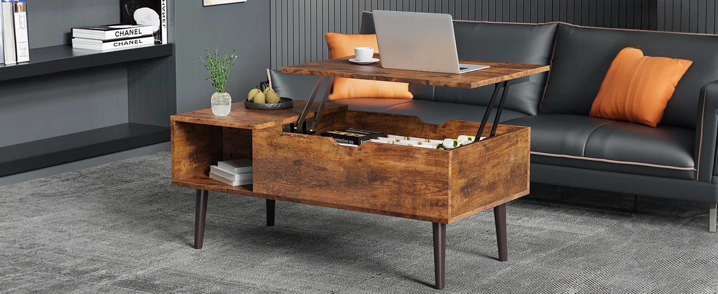 Coffee Table Lift Top Coffee Tables for Living Room Coffee Table with Storage