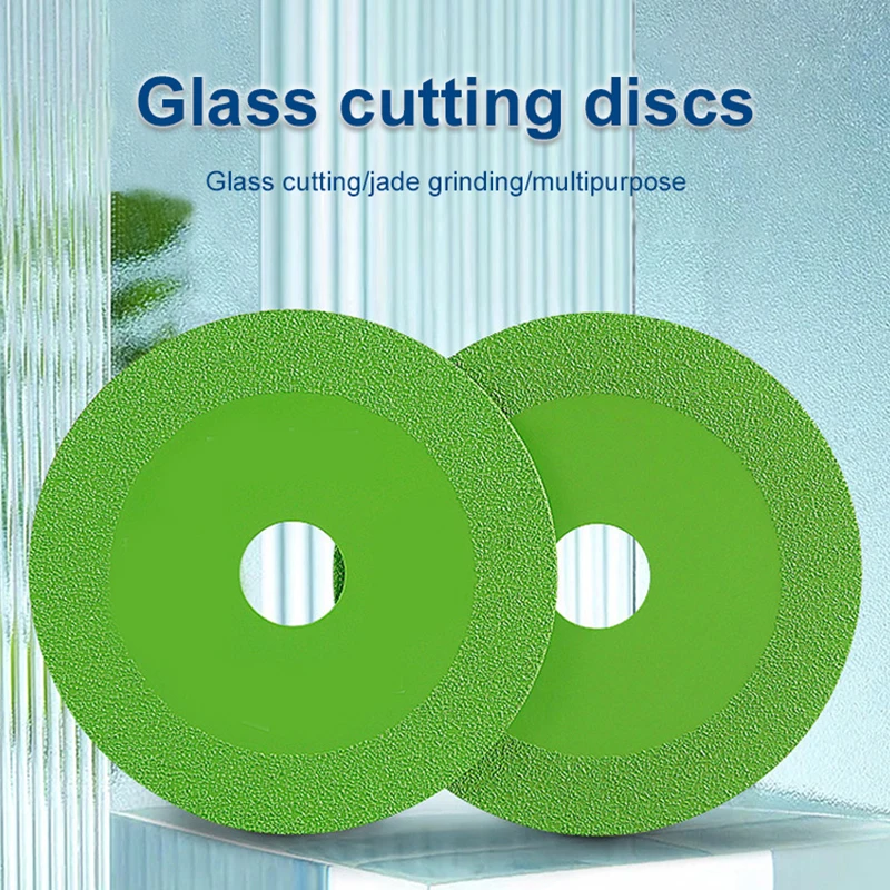 

Glass Cutting Disc Ceramic Crystal Diamond Jade Wine Bottle Polishing 100mm Ultra-thin Saw Blade Cutting Disk Without Chipping