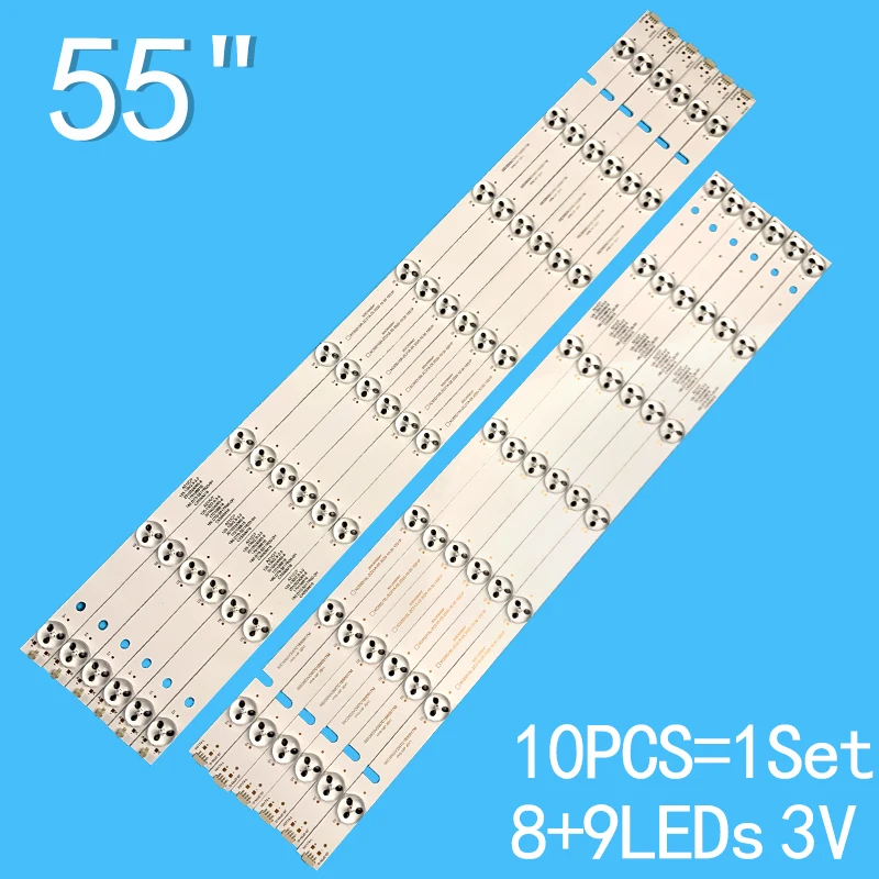 

LCD TV Backlight 7+8 Lamp for 55" Tv CX55D15L-ZC21A-05 CX55D15R-ZC21A-05 303CX550048 YS-L E469119 ZDCX55D15 L
