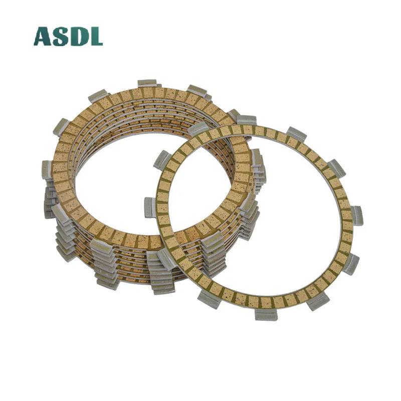 Motorcycle Friction Clutch Plate Kit for Yamaha YZF750 YZF750R FZR750 FZR750R FZS1000 TDM850 TRX850 TDM900 YZF FZR 750 FZS 1000