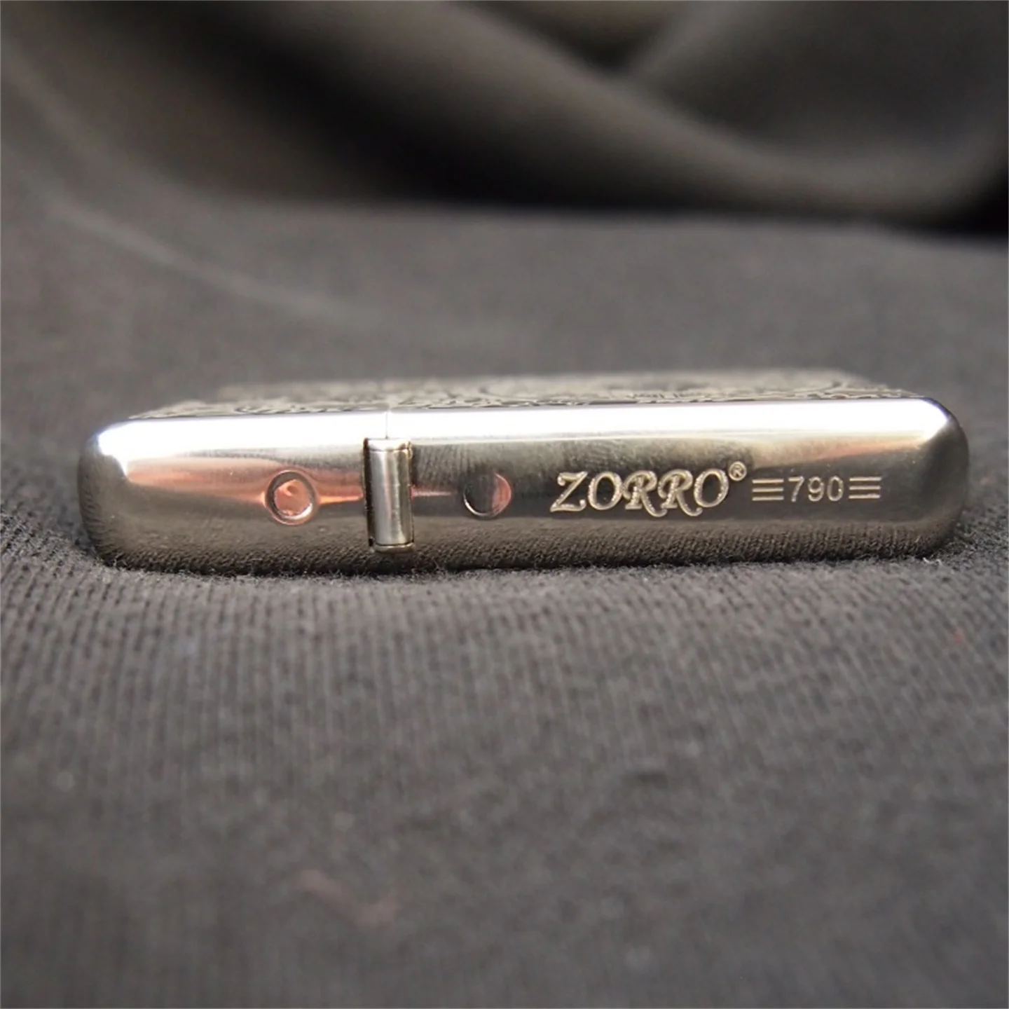 Retro Classic Brass Kerosene Lighter Windproof Ultra-Thin Lighters Men's Gift With Accessory Box / Wick / Flint Cotton