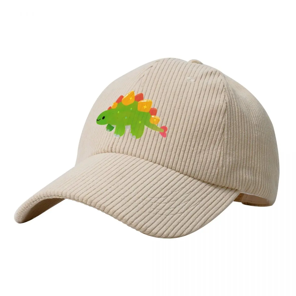 

Jurassic baby - pastel Corduroy Baseball Cap Mountaineering Beach Bag western Hat Mens Caps Women's