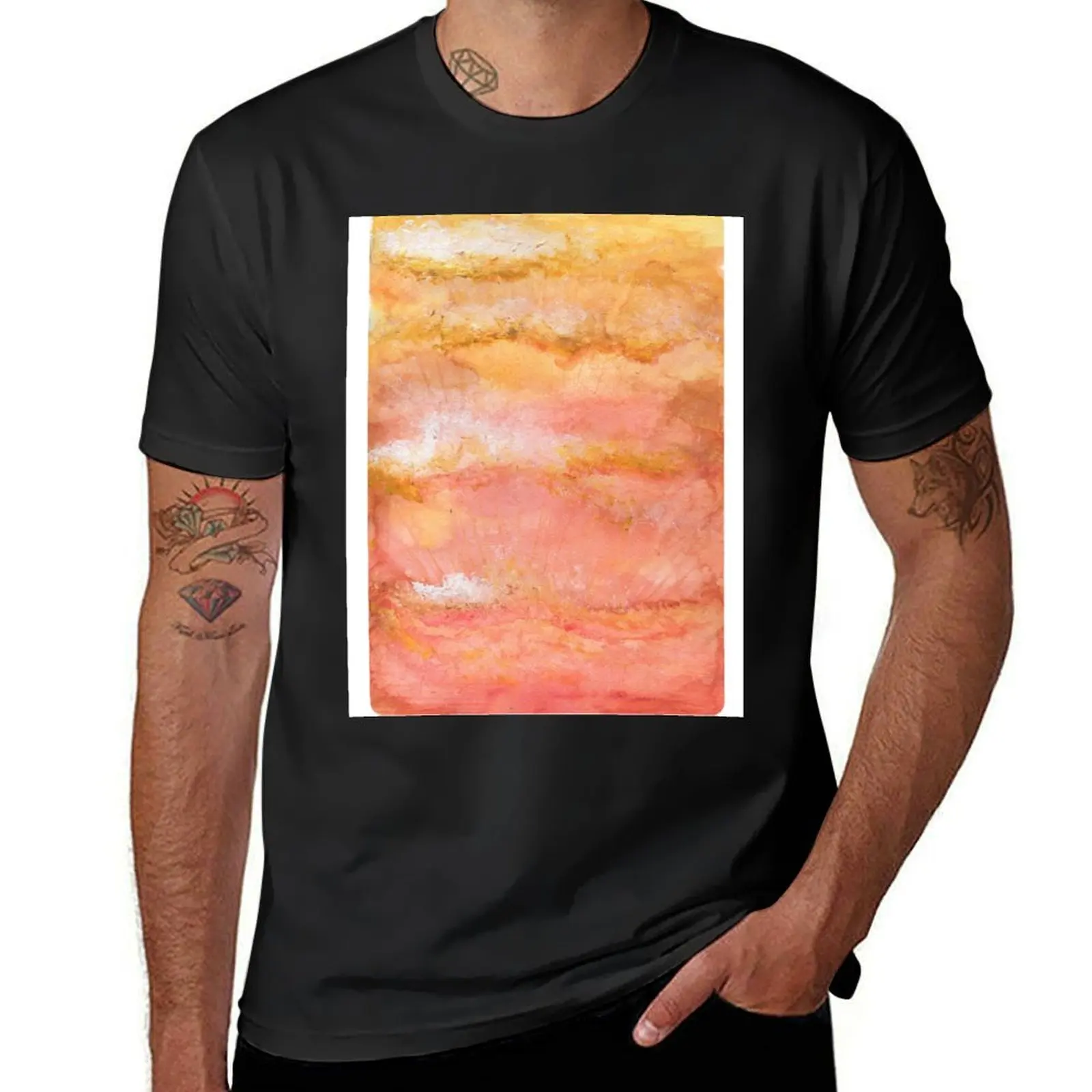 

Summer sunset T-Shirt kawaii clothes summer clothes hippie clothes customs mens t shirt graphic