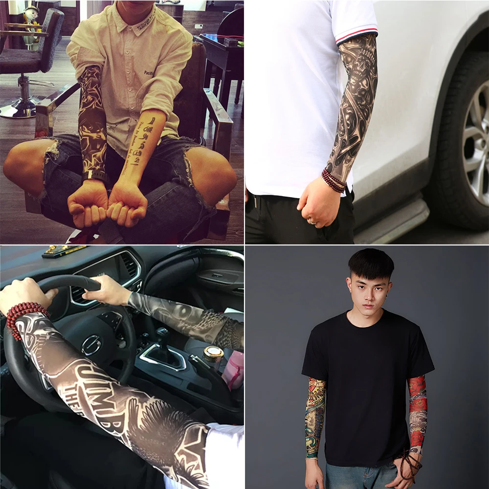 Cycling Sleeve Outdoor Sports Arm Sleeve Sun Protection UV Arm Sleeves Ice Fabric Breathable Running Cycling Warmers