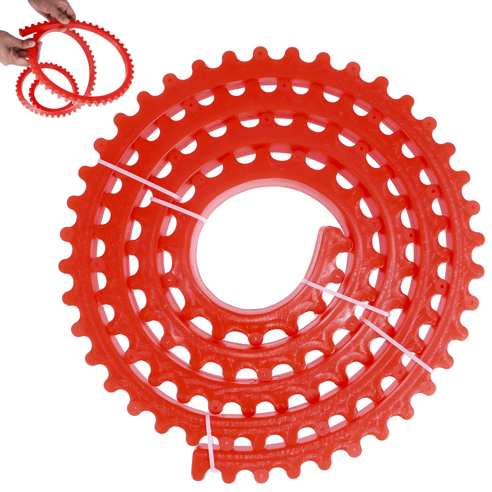 

Woodworking Profiling Strip 1.98m/77.95inch Plastic Rebound Gear-Driven Profiling Strip Flexible Contour Shaping Strip Curve