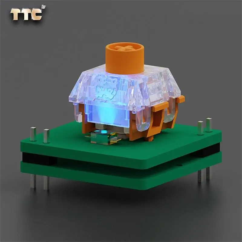 TTC Tiger SE RGB 축 맞춤형 기계식 백라이트 키보드 스위치 콘덴서 타이거만큼 치열하고 번개 트리거만큼 빠른