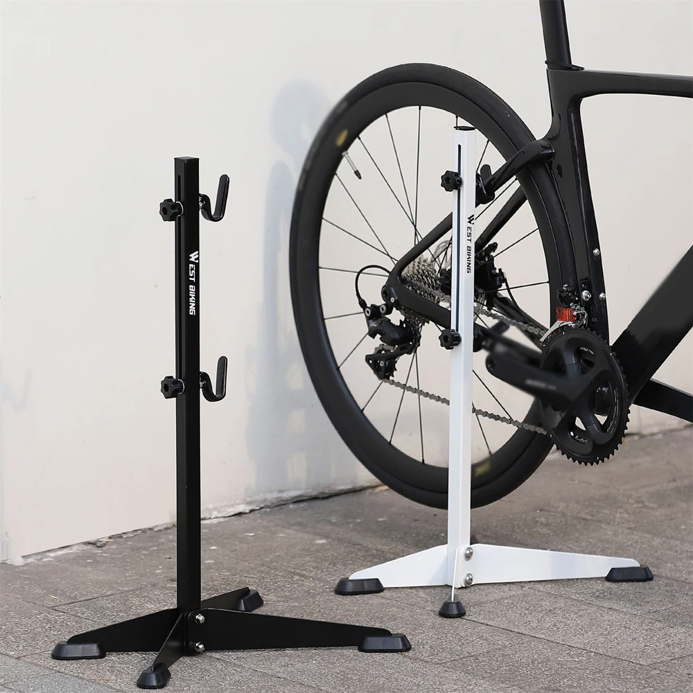 Bicycle Parking Rack Bicycle Stand Bike Indoor Garage Storage Bracket Bike Adjustable Height Holdder Maintenance Stand bicycle parts