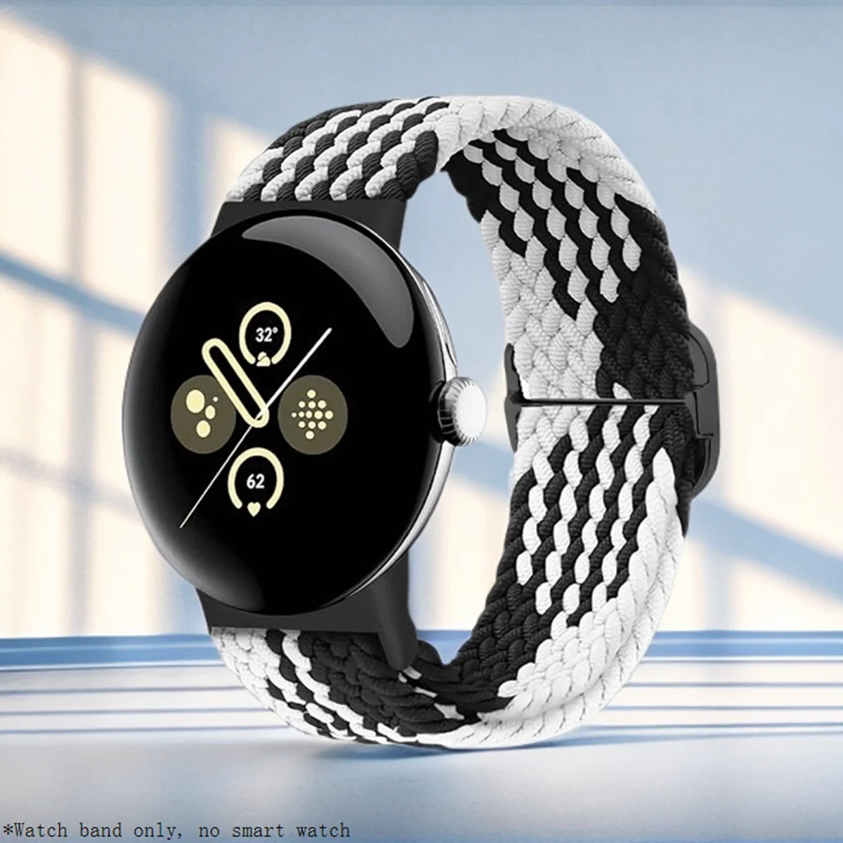 Premium Nylon Stretch Bands for Smartwatch - Universal Sport Straps for All Genders