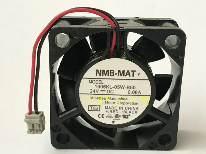 

Бесплатная доставка, оригинальный NMB 4020 1606KL-05W-B50 24V 0.08A, 2-проводной, 40*15 мм