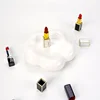 Chubby Creative Flower Ceramic Plate Photo Props Jewelry Dish Desktop Lipstick Small Objects Organizer Tray Decoracion 4
