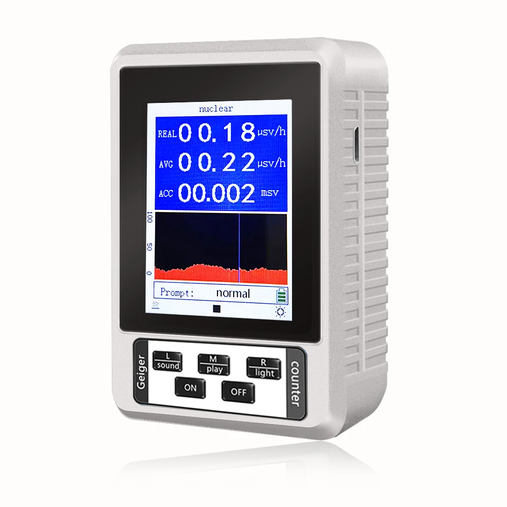 BR-9B XR1-B Digital Display Nuclear Radiation Detector Geiger Counter Semi-functional Type Dosimeter EMF Meter