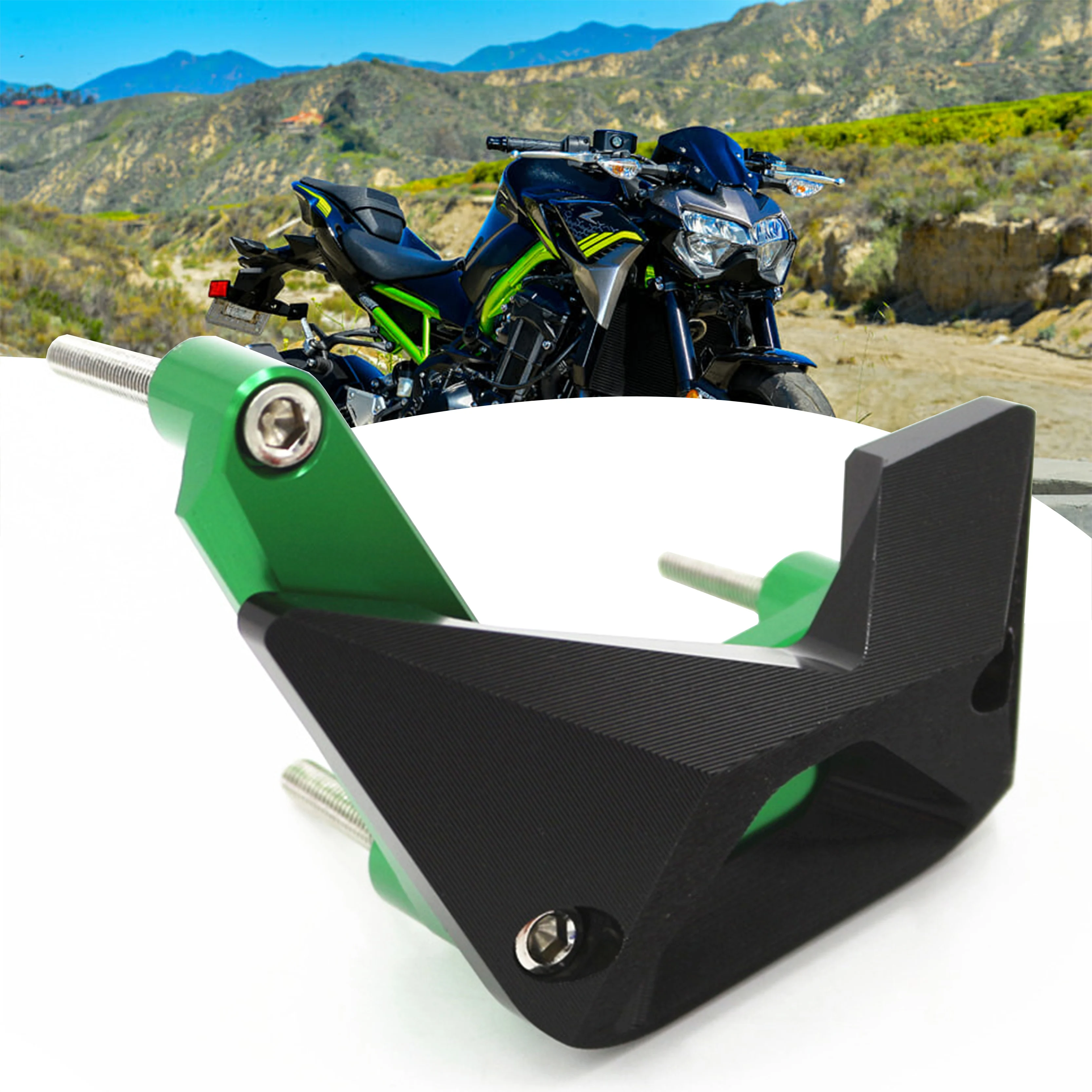 

For Kawasaki Z900 Z1000 Motorcycle Modified Anti-drop Block Accessories Engine Cover Aluminum Alloy Protection Block
